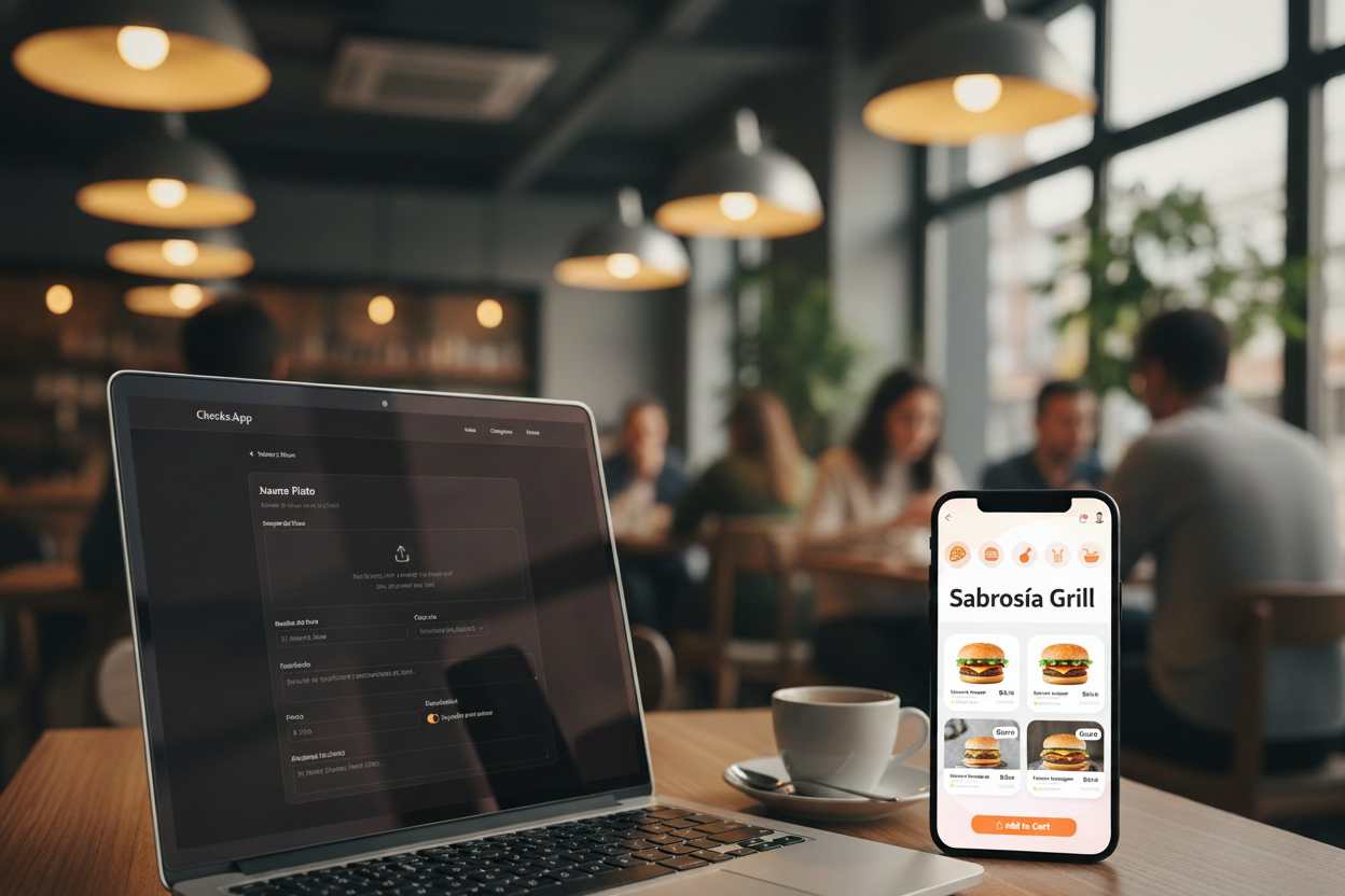 CheckeApp: Menú Digital en acción